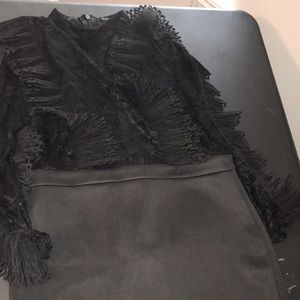 Black dress knee length plus size 2x